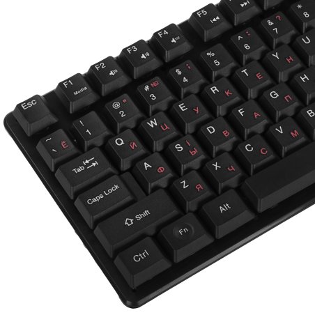 Клавиатура беспроводная Sven KB-C2300W USB черная