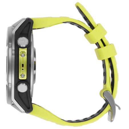 Умные часы Garmin Fenix 8 Solar Sapphire, 1.6" AMOLED, Wi-Fi, Bluetooth, NFC, 100м, серый / желтый