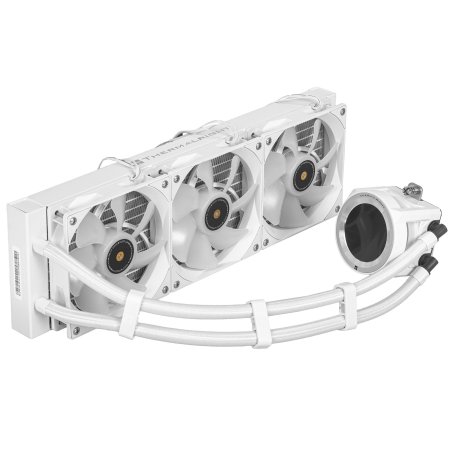 Система водяного охлаждения Thermalright Core Vision 360 Soc-AM5/AM4/1200/1700/1851 черный 4-pin 28.1dB Al LCD Ret (C-VISION-360-BL)