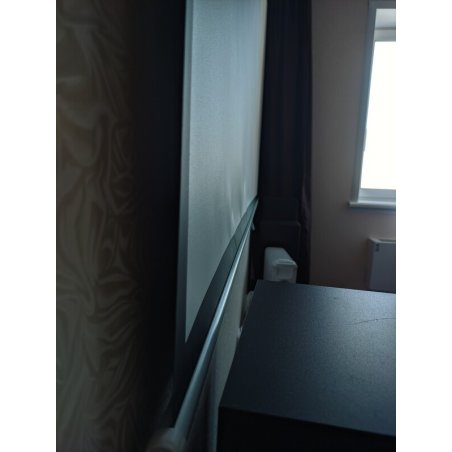 Настенный экран Lumien Master Picture 189х240 см Matte White FiberGlass, черн. кайма по периметру, доп. черн. кайма сверху 51 см 16:9