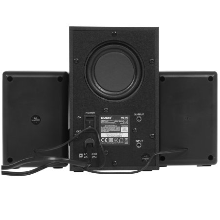 Акустическая система SVEN MS-90 черный (2x2.5W+ сабвуфер 5W, дерево)