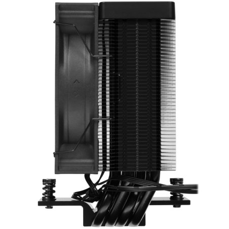 Кулер для процессора Ocypus Gaммa A40 BK ARGb черный 100мм алюминий+медь 2400rpm 29.5db 4-pin 200W 133мм
