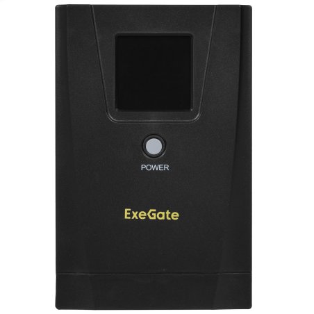 Источник бесперебойного питания ExeGate EP285492RUS SpecialPro Smart LLB-1200.LCD.AVR.C13.RJ.USB 1200VA/750W, LCD, AVR, 6*IEC-C13, RJ45/11, USB, черный