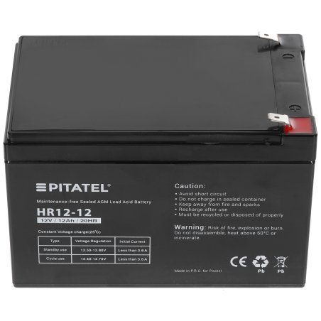 Батарея Delta HR 12-12 (12V, 12Ah)