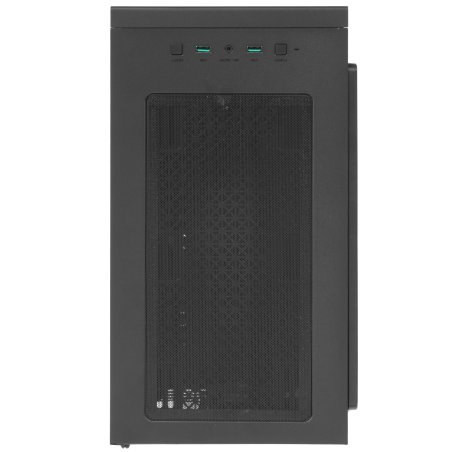 Компьютерный корпус Deepcool MACUBE 110 BK без БП, боковое окно (закаленное стекло), черный, mATX