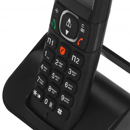 Телефон беспроводной TEXET TX-D5605A черный