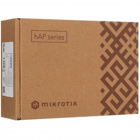 Роутер беспроводной MikroTik hAP ax lite (L41G-2AXD) AX600 10/100/1000BASE-TX голубой