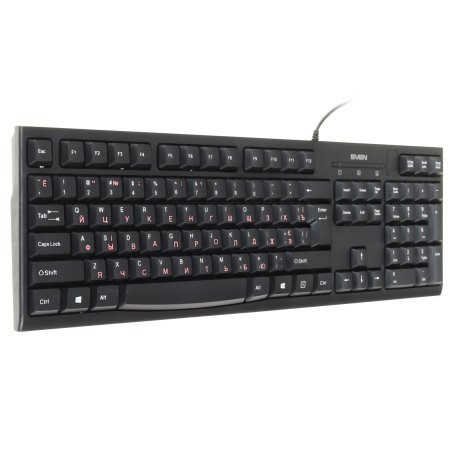 Клавиатура проводная SVEN KB-S300 / USB / WIRED / Black