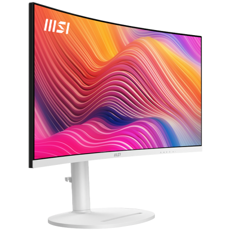 Монитор 34" MSI Modern MD342CQPW VA 3440x1440, 120 Гц, 4 мс, 21:9, 300 кд/м², 2xHDMI 2.0b, DP 1.4a, USB-C, USB Hub (2x USB 3.0), 3.5 Jack, динамики (2x3 Вт), Adaptive-Sync, изогнутый экран (1500R), белый