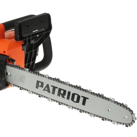 Пила цепная электрическая PATRIOT ESP 2418, 2400Вт, 18'/45см, 3/8, 1,3мм 62зв, плавный пуск, бесключевая натяжка цепи, термозащита