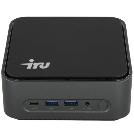 Мини ПК IRU 110ALCN N100 (0.8) 8Gb SSD256Gb UHDG noOS GbitEth WiFi BT черный (2012483)