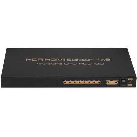 Разветвитель VCOM HDMI Spliitter 1=>8 2.0v, <DD428>