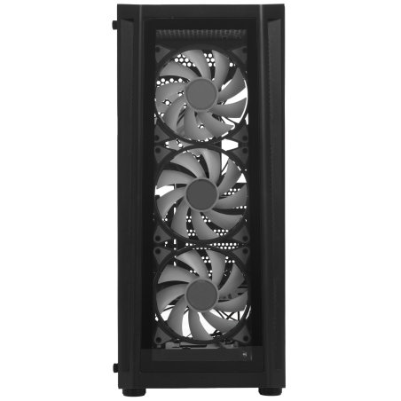 Компьютерный корпус Bloody BD-CC120F черный без БП ATX 8x120мм 1xUSB 2.0 1xUSB 3.0 audio bott PSU