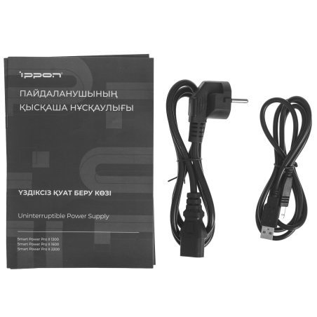 Источник бесперебойного питания Ippon Smart Power Pro II 1600 960Вт 1600ВА черный