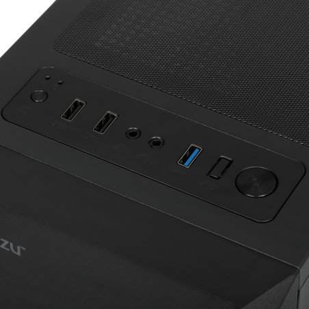 Компьютерный корпус Ginzzu SL150 панель с RGb подсветкой
