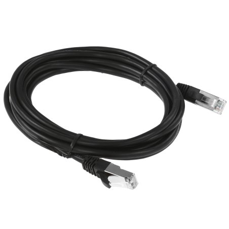 Кабель AOpen PATCH CAT5E FTP 3M ANP522B-BK-3M черный