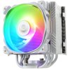 Кулер для процессора Alseye ETS-T50A-W-ARGb белый, 120 мм, алюминий/медь, 1600 об/мин, 24 дБ, 4 pin, 230 Вт, 160 мм
