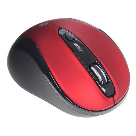 Мышь беспроводная беззвучная Smartbuy 612AG красная, Blue LED SBM-612AG-RK