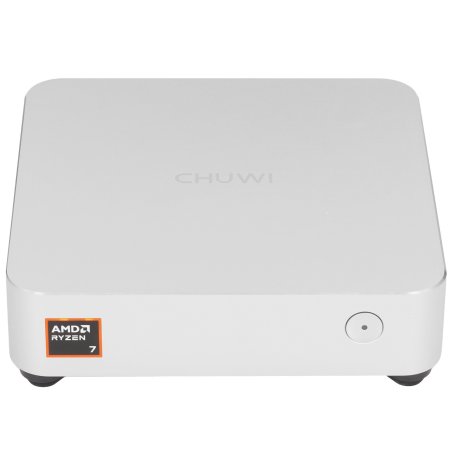 Мини ПК CHUWI AuBox silver+black (AMD Ryzen 7 8745HS/16Gb/512Gb SSD/VGA int/Win 11Pro) (6935768760368)