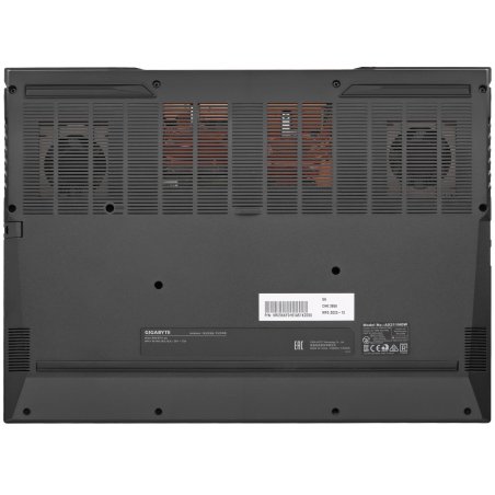 Ноутбук Gigabyte G6 черный KF-H3KZ853KD, KF Intel Core i7-13620H/16Gb/SSD 512Gb/RTX 4060 8Gb/16"/IPS/FHD+/165Hz/NoOS