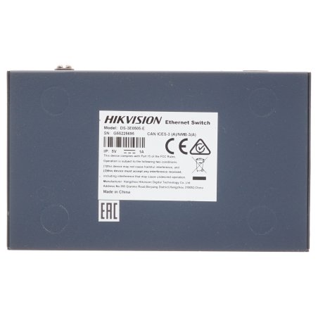 Коммутатор Hikvision DS-3E0524-E