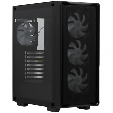Компьютерный корпус Deepcool CC560 MESH V2 черный без БП ATX 4x120мм 5x140мм 2xUSB 3.0 audio bott PSU