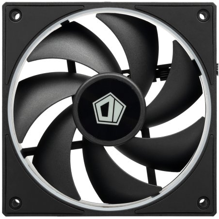 Вентилятор для корпуса ID-Cooling AF-127-ARGb-K черный, 120 мм, 2000 об/мин, 29.9 дБ, 4 pin