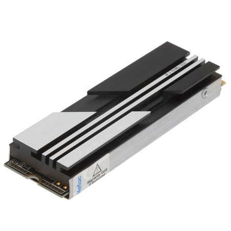 Накопитель SSD Netac NV5000, 1Tb, M.2 2280, PCIe 4.0 x4, NVMe, R/W 5000/4400, с радиатором