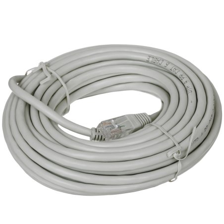 Патч-корд UTP Cablexpert PP6U-10M кат.6, 10м, литой, многожильный, серый