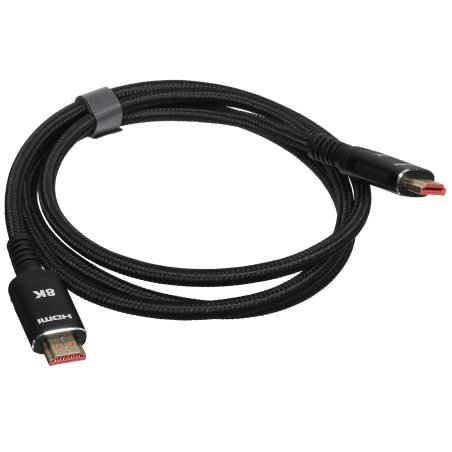 Кабель iOpen HDMI 19M/M,ver. 2.1 8KX60Hz (Econom) оплетка 1.5m <ACG859B-1.5>