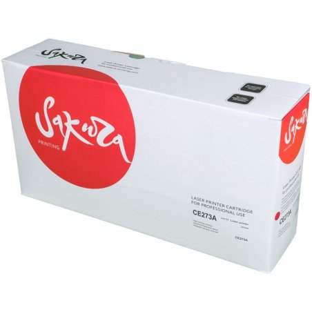 Картридж лазерный Sakura CE273A для HP LaserJet Enterprise M750xh, M750n, M750dn, CP5525xh, CP5525n, CP5525dn, пурпурный, 15 000 к.