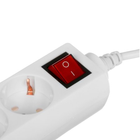 Сетевой удлинитель Buro BU-PS5.5/W 5 м (5 розеток) белый (пакет ПЭ)