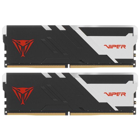 Оперативная память Patriot Viper Venom, DDR5, 64Gb (2x32Gb), 5200MHz, CL40, DIMM, с радиаторами, RGb, черный