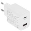 Сетевое зарядное устройство Genius PD-20ACP, EU, белый
