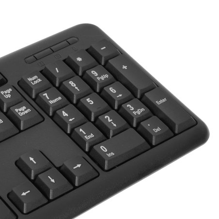 Клавиатура проводная Oklick 180M черный USB