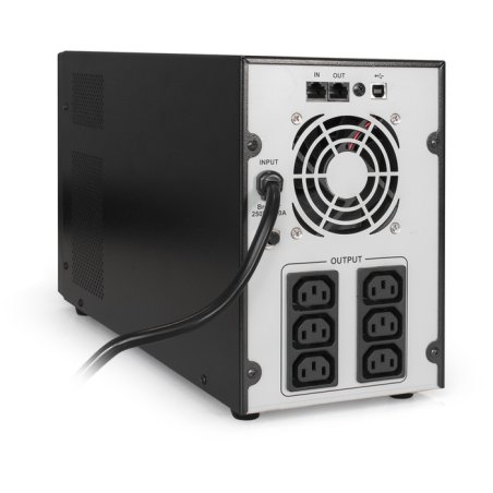 Источник бесперебойного питания ExeGate EP287660RUS SpecialPro Smart LLB-3000.LCD.AVR.EURO.RJ.USB 3000VA/1800W, LCD, AVR, 4 евророзетки, RJ45/11, USB, черный