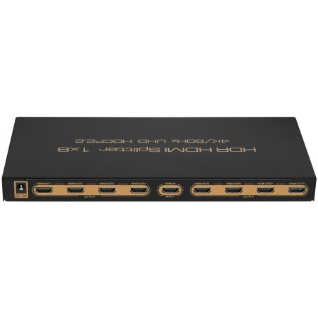 Разветвитель VCOM HDMI Spliitter 1=>8 2.0v, <DD428>