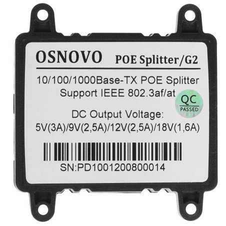 Сплиттер Osnovo PoE Splitter/3