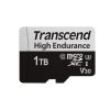 Флеш карта SDmicro Transcend 350V, 1 Тб, Endurance, , адаптер (TS1TUSD350V)