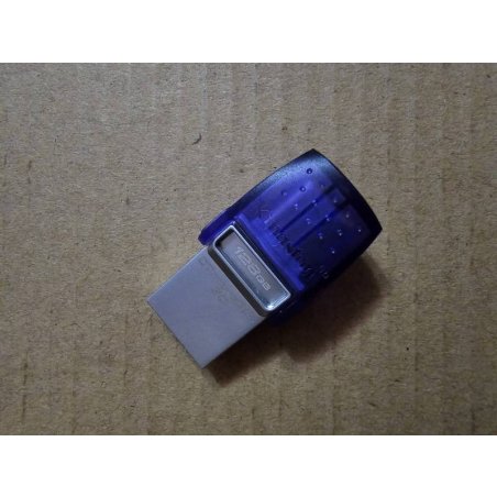 Флешка USB Kingston 128Gb DataTraveler microDuo 3C DTDUO3CG3/128Gb USB 3.0 фиолетовый