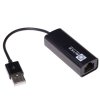 Адаптер USB Ethernet Кабель-адаптер USB2.0 -> RJ45 10/100 Мбит/с, 10см. 5bites UA2-45-02BK