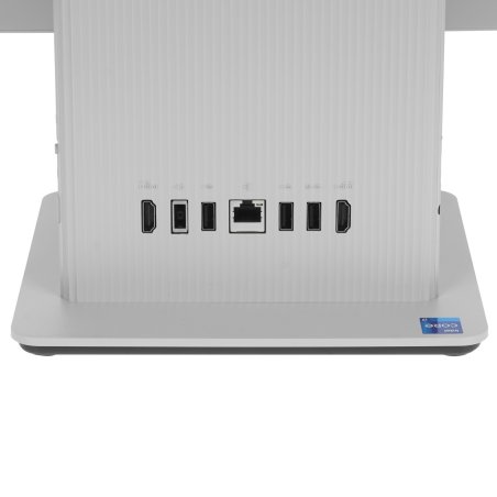 Моноблок Lenovo IdeaCentre AIO 27IRH9 27" FHD (1920x1080) IPS 300N, i5-13420H, 1x16Gb DDR5-5200, 512Gb SSD M.2, Intel UHD, WiFi6, BT, 5.0MP Cam, Wireless KB&Mouse, NoOS, Luna Grey, 1Y