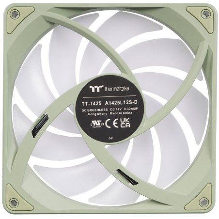 Комплект вентиляторов для корпуса Thermaltake CT140 EX ARGb Sync (3 шт.) зеленый, 140 мм, 1800 об/мин, 30.7 дБ, 4 pin