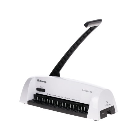 Брошюровщик Fellowes QUASAR+ на пластиковую пружину, сшивает до 500 лст., перфорирует 22 лст., шт