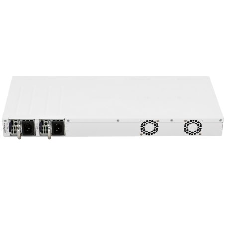 Маршрутизатор CCR2004-16G-2S+ Cloud Core Router 2004-16G-2S+ with Annapurna Labs Alpine v2 CPU with 4x ARMv8-A Cortex-A57 cores running at 1.7GHz, 4Gb of DDR4 RAM, 128MB NAND storage, 16 x Gbit LAN, 2x SFP+ ports, 1U rackmount case, Dual PSU, RouterOS L6