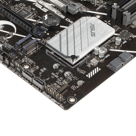 Материнская плата ASUS PRIME B760-PLUS, LGA 1700, Intel B760, 4xDDR5, 4xSATA, 3xM.2, 1xPCIe 4.0 x4, 1xPCIe 5.0 x16, 2xPCIe x1, 1xDP, 1xHDMI, 1xVGA, 2xUSB-A 3.2 Gen 2, 1xUSB-C 3.2 Gen 2x2, 1x 2.5Gb LAN, 3x3.5 мм, 7.1, ATX