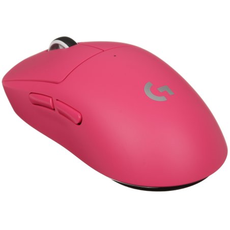 Мышь беспроводная Logitech G PRO X SUPERLIGHT розовый, 25600 dpi, радиоканал, USB, кнопки - 5