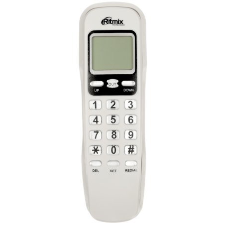 Телефон проводной Ritmix RT-002 белый
