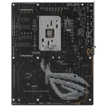 Материнская плата ASUS ROG STRIX X870E-H GAMING WIFI7, AM5, AMD X870E, 4xDDR5, 4xSATA, 4xM.2, 1xPCIe 5.0 x16, 1xPCIe 4.0 x4, 1xHDMI, 2xUSB-C 40Gbps (USB4), 1xUSB-C 10Gbps, 3xUSB-A 10Gbps, 6xUSB-A 5Gbps, 2xUSB-A 2.0, 2x3.5 мм, 7.1, ATX