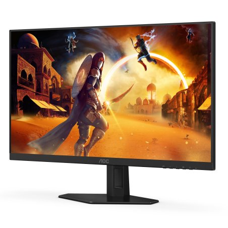 Монитор 27" AOC Gaming 27G4XE IPS 1920x1080, 180 Гц, 1 мс, 16:9, 300 кд/м2, 2xHDMI, 1хDP, 1x3.5 мм, черный/темно-серый